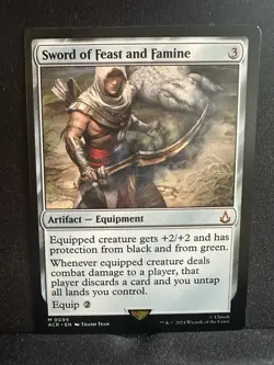 Sword of Feast and Famine - MTG ACR M 0099 Regular NM - Image 1