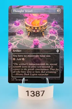 MTG Thought Vessel (Borderless) Commander the Lost Caverns of Ixalan Regular 118 - Image 1