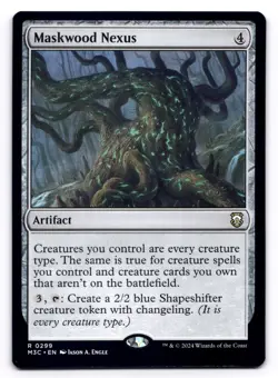 Maskwood Nexus NM Commander: Modern Horizons 3 0299 MTG Regular - Image 1