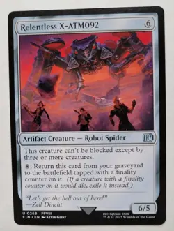 MTG - Final Fantasy: Relentless X-ATM092 (0268) - Uncommon - Near Mint  - Image 1