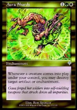 MTG English Aura Shards NM Normal Invasion - Image 1