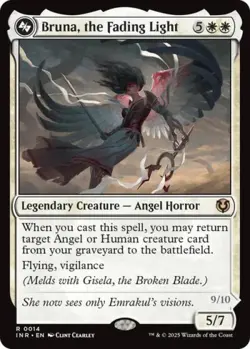 MTG English Bruna, the Fading Light NM Foil Innistrad Remastered - Image 1