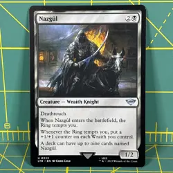 MTG Nazgul 0333 LOTR The Lord Of The Rings MTG Regular Non Foil Magic New - Image 1