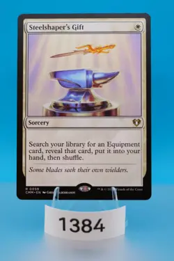 MTG Steelshaper's Gift Commander Masters Regular #59 - Image 1