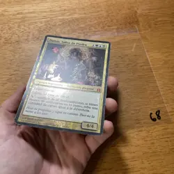 🌳💧💀 Damia, Sage of Stone MTG Commander Promo Oversize Sabia de Piedra Sp L68 - Image 3