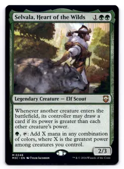 Selvala, Heart of the Wilds NM Commander: Modern Horizons 3 0246 MTG Regular - Image 1