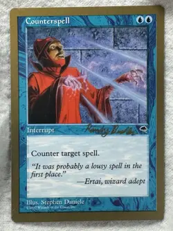 MTG - Counterspell - 1998 Randy Buehler World Champ - NM - Free Shipping! - Image 1