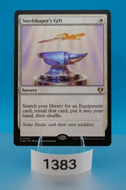 MTG Steelshaper's Gift Commander Masters Regular #59 - Image 1