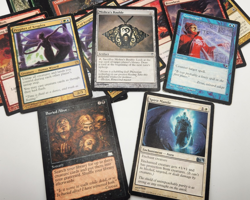 Magic HP/DMG Lot - Buried Alive, Counterspell, Mishra's Bauble, Abjure + MTG Lot - Image 2