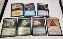 Magic HP/DMG Lot - Buried Alive, Counterspell, Mishra's Bauble, Abjure + MTG Lot - Image 5