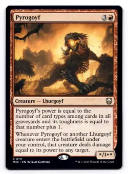 Pyrogoyf NM Commander: Modern Horizons 3 0111 MTG Regular - Image 1