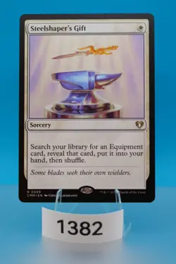 MTG Steelshaper's Gift Commander Masters Regular #59 - Image 1