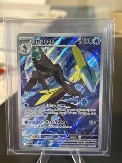 Inteleon 142/132 Illustration Rare IR Mega Evolutions Pokemon TCG NM - Image 1