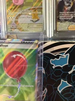 Pokemon TCG Air Balloon 166/132 Me01: Mega Evolution Holo Ultra Rare Near Mint - Image 3