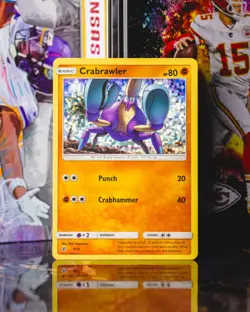 2017 Pokemon McDonalds Collection 7/12 Crabrawler Promo English - Image 1