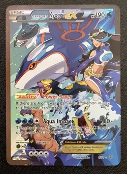 Team Aquas Kyogre EX And Team Magma's Groudon EX Pokemon Double Crisis Set LP - Image 3