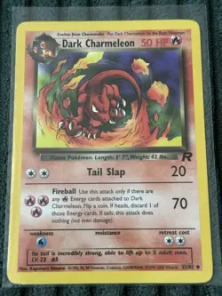 Pokemon Team Rocket Dark Charmeleon 32/82 - Image 1