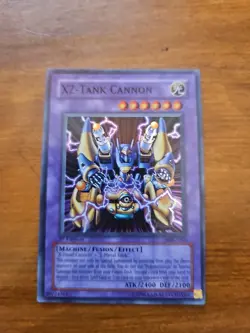 Yugioh XZ-Tank Cannon MFC-053 Super Rare 1st Ed LP - Image 1