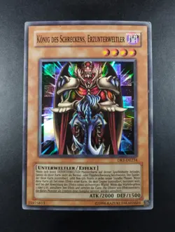 YUGIOH 2005 | TERRORKING ARCHFIEND | DR1-DE234 | 1ST GERMAN PRINT | VG (PLAYED) - Image 1