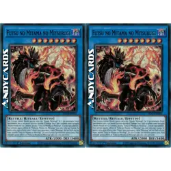FUTSU NO MITAMA NO MITSURUGI 2x • Super R • SUDA IT093 • 1Ed • Yugioh! ANDYCARDS - Image 1