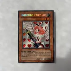 Injection Fairy Lily LOD-100 Legacy of Darkness Unlimited Yugioh Secret Rare - Image 1