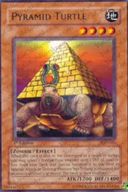 Pyramid Turtle - PGD-026 - Rare - Unlimited Edition NM Yugioh Pharaonic Guardian - Image 1