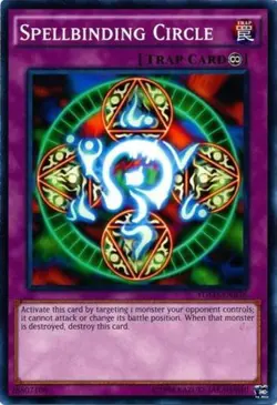 Spellbinding Circle - YGLD-ENB36 - Common - Unlimited Edition LP Yugioh Yugi's L - Image 1