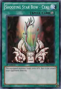 Shooting Star Bow - Ceal - LCYW-EN137 - Common - 1st Edition NM Yugioh Legendary - Image 1