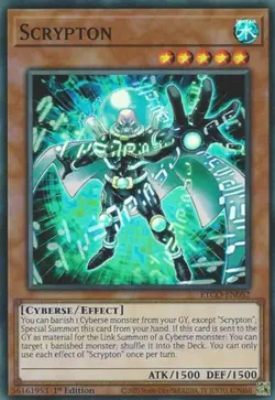 Scrypton - ETCO-EN082 - Super Rare - 1st Edition NM Yugioh Eternity Code - ETCO - Image 1