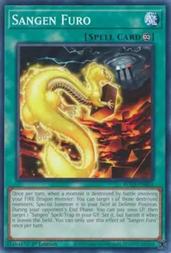 Sangen Furo - ROTA-EN061 - Common - 1st Edition NM Yugioh Rage of the Abyss - RO - Image 1