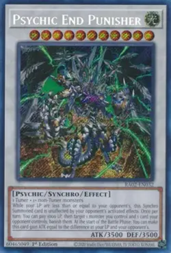 Psychic End Punisher - RA02-EN032 - Secret Rare - 1st Edition NM Yugioh 25th Ann - Image 1