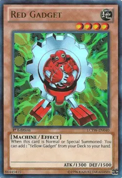 Red Gadget - LCYW-EN040 - Ultra Rare - 1st Edition NM Yugioh Legendary Collectio - Image 1