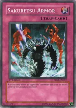 Sakuretsu Armor - 5DS1-EN037 - Common - 1st Edition NM Yugioh Starter Deck: Yu-G - Image 1
