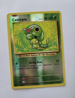 Pokemon Caterpie 3/108 Reverse Holo XY Evolutions 2016 TCG Card English ENG - Image 1