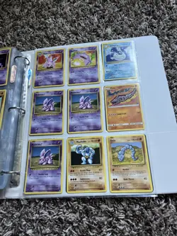 Pokemon Cards Random Set 24 Page 3x3 Binder Almost Full Of Pokemon Cards - Image 5