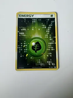 Pokemon Card Tcg Grass Energy 101/106 Holo EX Emerald -LP - Image 1