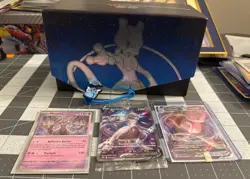 Mewtwo V SWSH229 SWSH: Sword & Shield Promo Cards Holo PLUS BOX! - Image 1