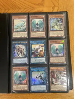 Konami Yu-Gi-Oh Binder Collection Vintage Cards Exodia Yugioh 175+ Cards Wow - Image 3