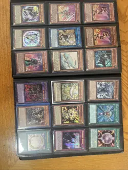 Konami Yu-Gi-Oh Binder Collection Vintage Cards Exodia Yugioh 175+ Cards Wow - Image 4