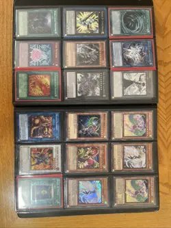 Konami Yu-Gi-Oh Binder Collection Vintage Cards Exodia Yugioh 175+ Cards Wow - Image 5