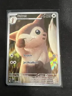 Furret English Journey's Together 168/159 Pokemon Trading Card Game - Image 1