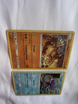 Pokemon Card Kyogre 53/236 Groudon 113/236 Cosmic Eclipse Cracked Ice Holo - Image 3