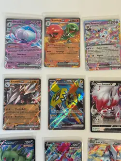 Rare Pokemon Card Lot of 20! Gold Terapagos ex HR, Captain Pikachu Holo + More! - Image 2