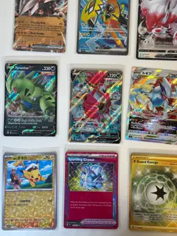 Rare Pokemon Card Lot of 20! Gold Terapagos ex HR, Captain Pikachu Holo + More! - Image 4