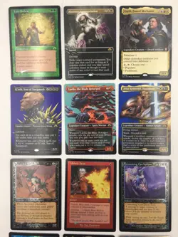 MTG Misprint/Miscut Card Lot - Magic The Gathering Crimped Card Lot - Image 2