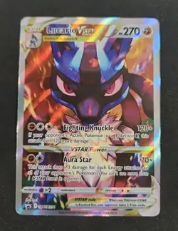 Lucario VSTAR SWSH291 SWSH: Sword & Shield Promo Card Holo NM - Image 1
