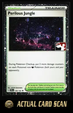 Perilous Jungle 156/162 Prize Pack Series Cards Holo - Image 1
