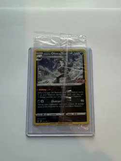 X4 Galarian Obstagoon 119/202 Promo Pokemon Card Rare Mint New Condition Sealed - Image 2