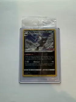X4 Galarian Obstagoon 119/202 Promo Pokemon Card Rare Mint New Condition Sealed - Image 3