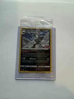 X4 Galarian Obstagoon 119/202 Promo Pokemon Card Rare Mint New Condition Sealed - Image 4